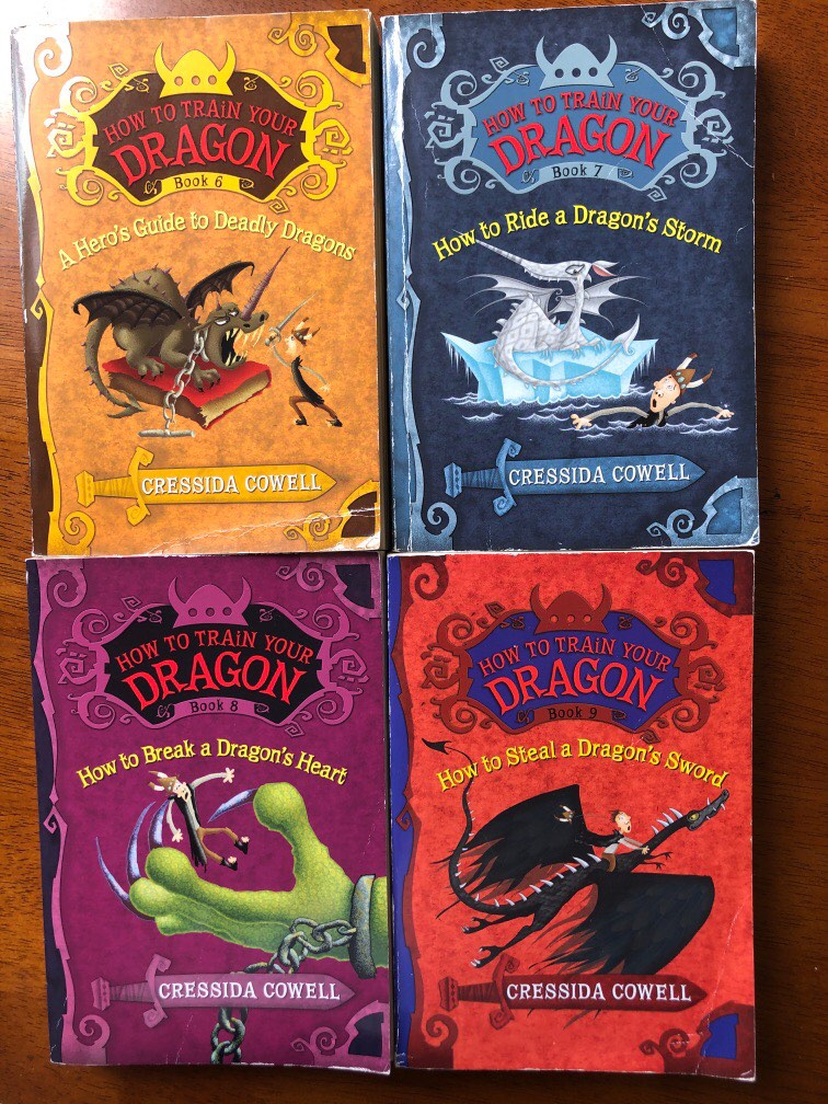Books　How　Cowell,　To　Toys,　Children's　Train　Books　by　Carousell　Your　Dragon　Magazines,　Cressida　Hobbies　on