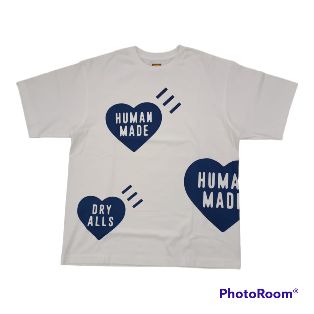 Human Made Heart Logo Tee #2210, Men's Fashion, Tops & Sets, Tshirts & Polo  Shirts on Carousell