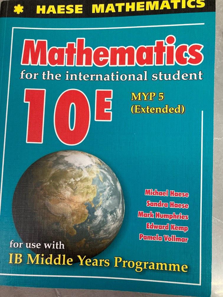 IB Mathematics 10E, 興趣及遊戲, 書本 & 文具, 教科書 on Carousell