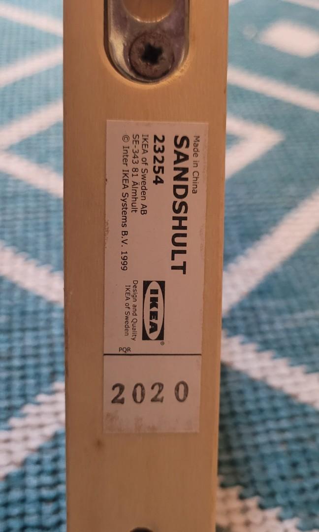 IKEA BURHULT shelves and SANDSHULT brackets, Furniture & Home Living