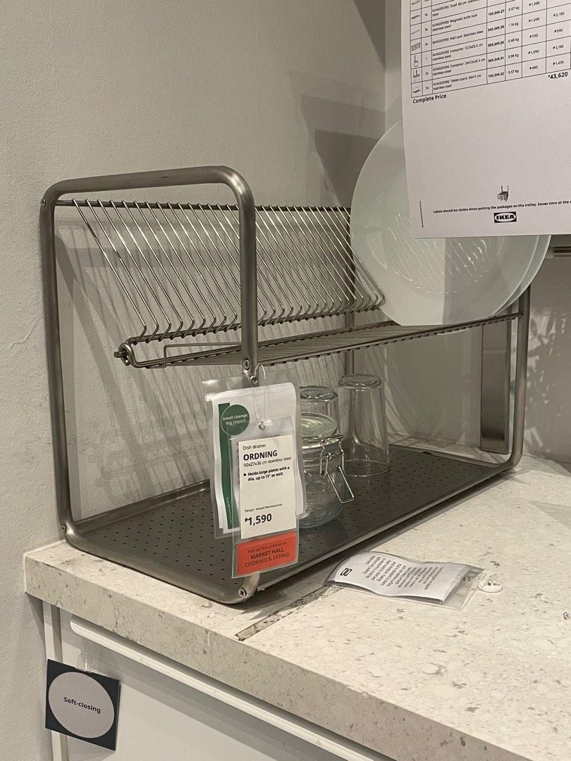 IKEA DISH DRAINER (Category: Food Organization & Storage) located in Manila. Submitted by missielle (Listing ID 1182649687, Image 1). Description: + 250 service charge.