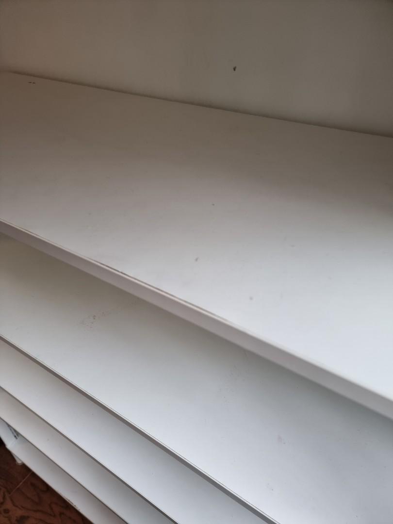 IKEA BEKANT Shelving unit, heavy duty storage bookshelf/storage with