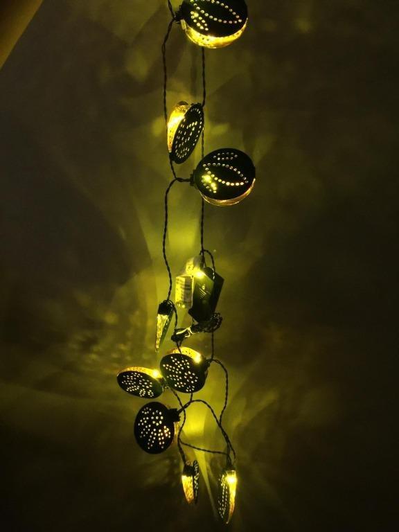 IKEA LED XMAS DECOR Lantern BatteryOperated Green (W/ FREE IKEA
