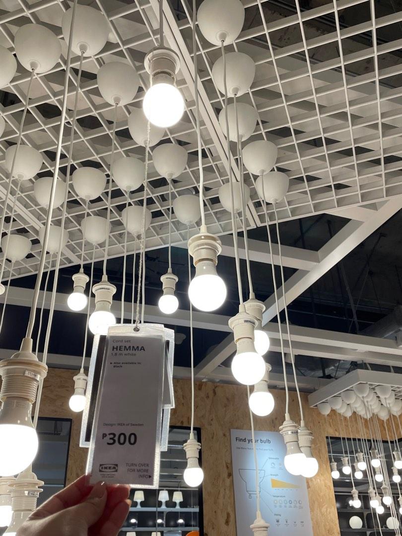 IKEA PASABUY LIGHT CORD SET (Category: Lighting) located in Manila. Submitted by missielle (Listing ID 1182634154, Image 1). Description: + 100 service charge.
