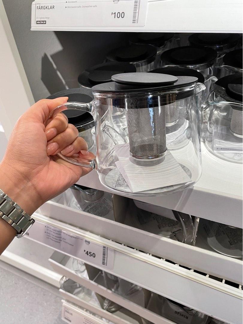 IKEA PASABUY TEA POT (Category: Coffee & Tea Tableware) located in Manila. Submitted by missielle (Listing ID 1182650098, Image 1). Description: + 100 service charge.