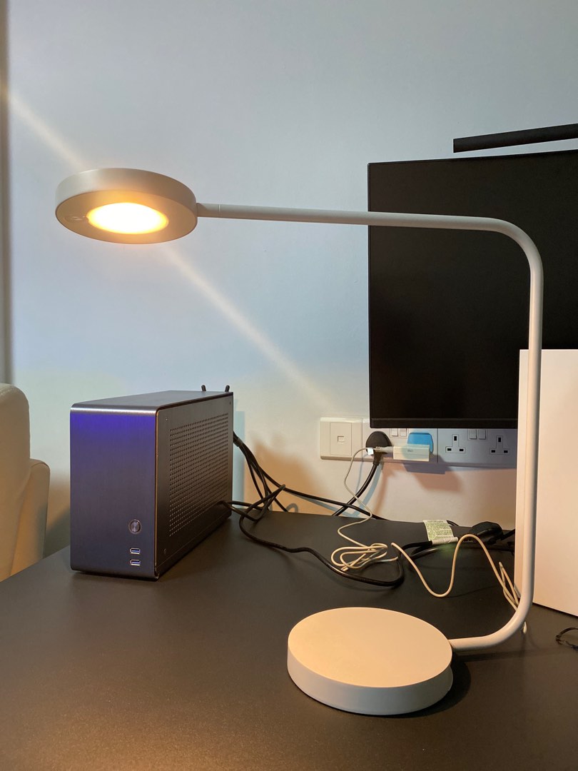 Ikea Ypperlig Desk Lamp (Light Grey), Furniture & Home Living, Lighting