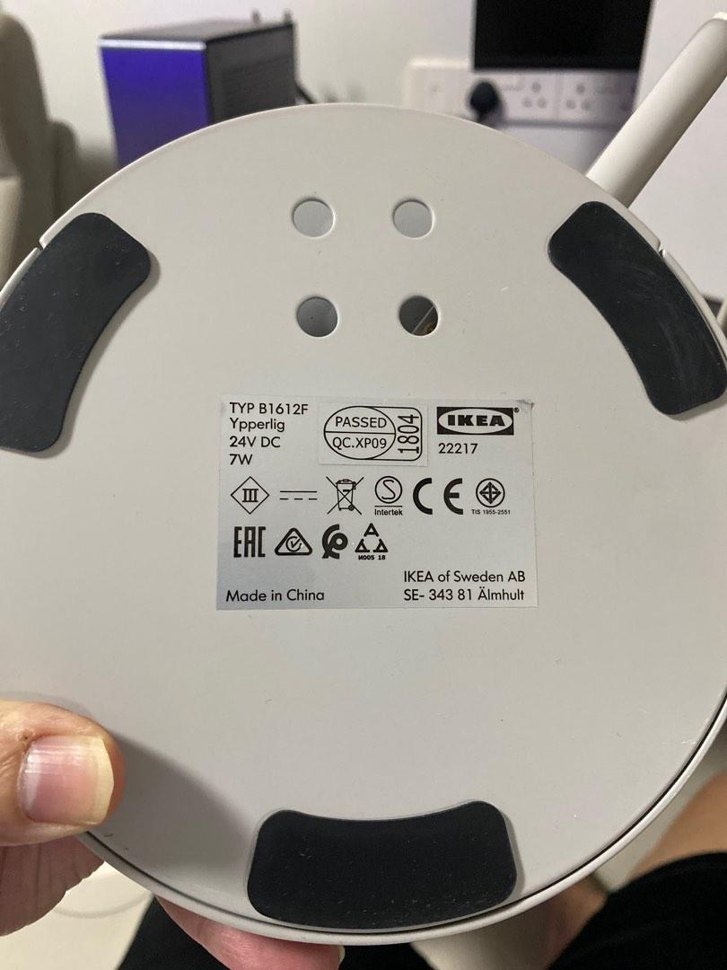 Ikea Ypperlig Desk Lamp (Light Grey), Furniture & Home Living, Lighting