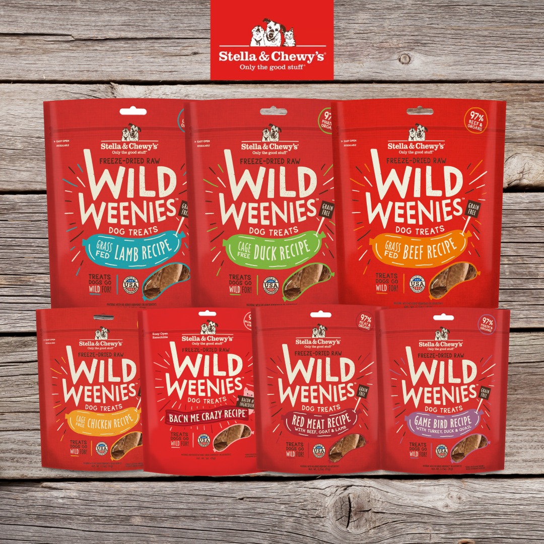 INSTOCK Stella Chewy s Wild Weenies 3.25oz Game Bird Red