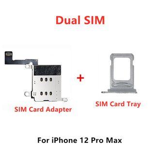 iPhone 12 Pro Dual SIM Card Reader + Tray (Blue)
