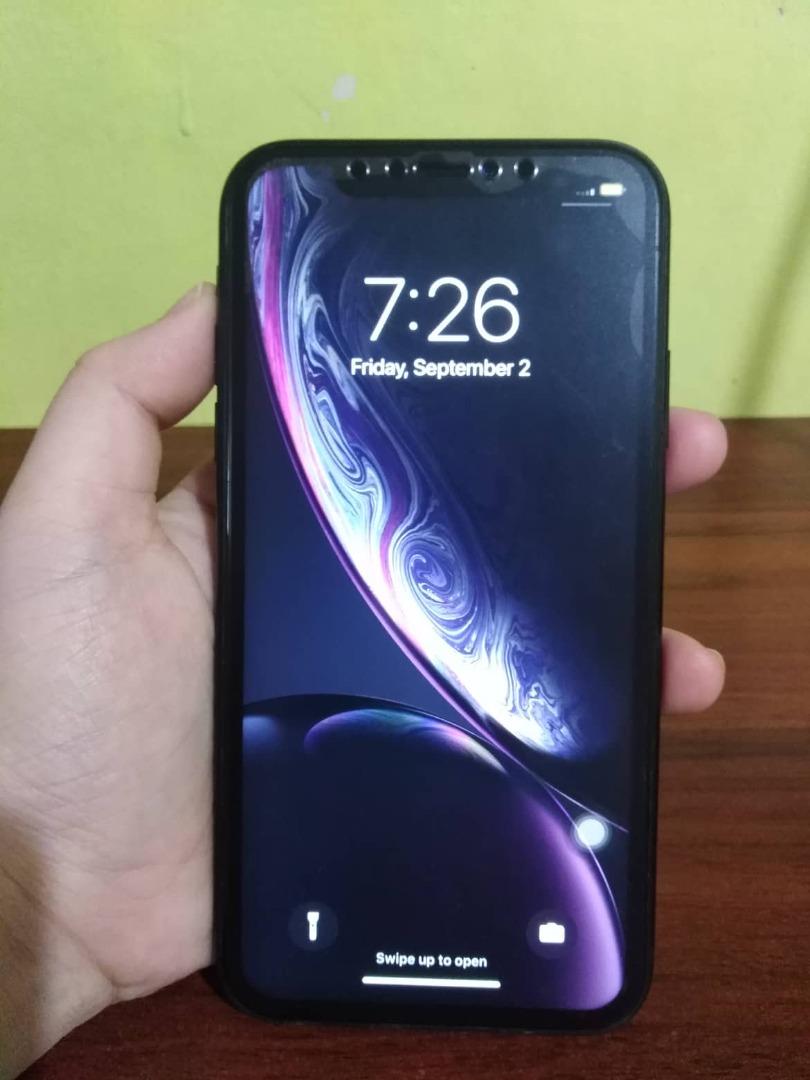 IPHONE XR 128GB FU Lady-owned (Category: iPhone X Series) located in Quezon City. Submitted by totally_trendy (Listing ID 1182514817, Image 1). Description: iPhone XR 128 GB FU NEGO Original, bought in 2020 from Power Mac SM North Color black 87% batt health Lady-owned Factory unlocked Inclusions: unit, box, 7 phone cases Issues: does not connect to some devices via Bluetooth.