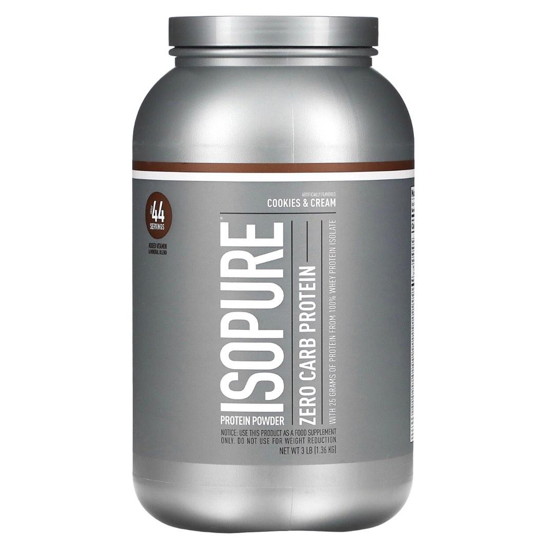 Isopure whey protein isolate, Health & Nutrition, Health Supplements