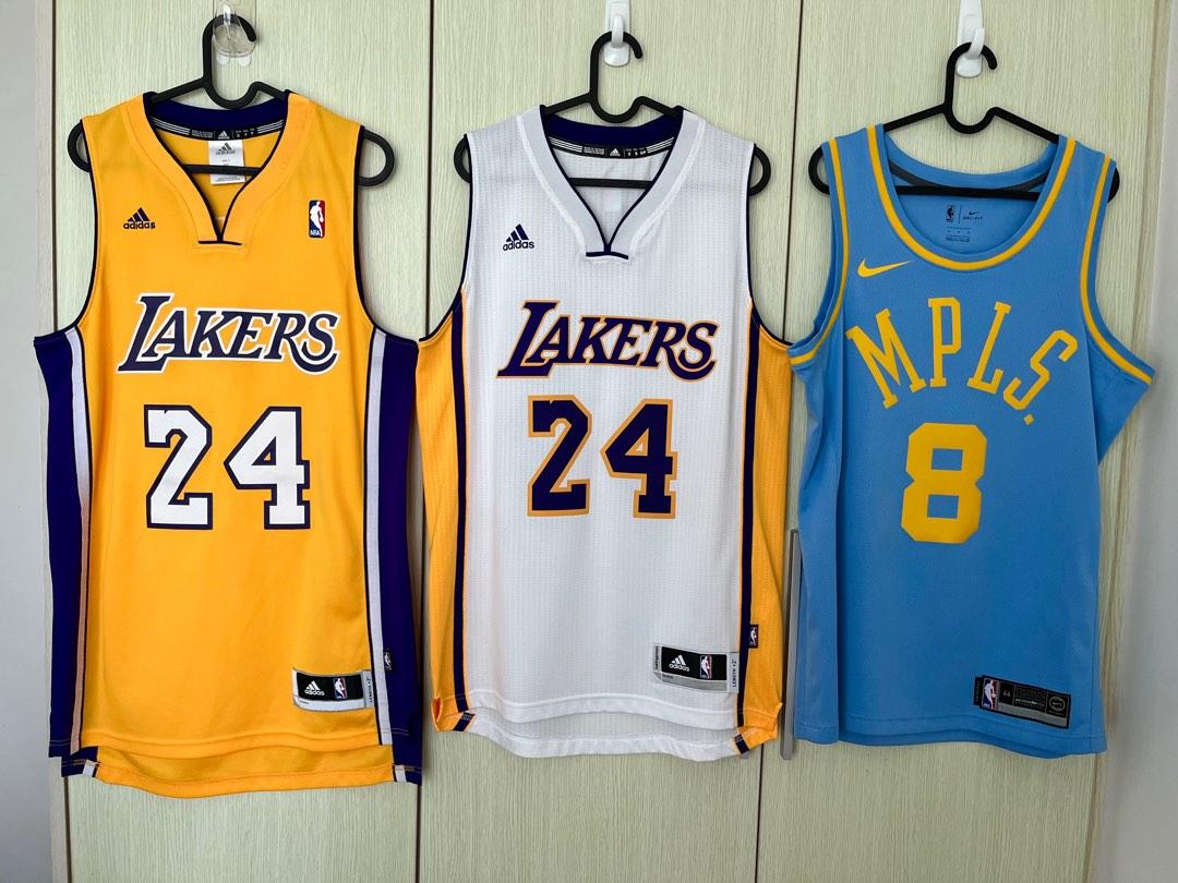 Authentic Adidas Kobe Bryant Lakers NBA Jersey, Men's Fashion, Activewear  on Carousell