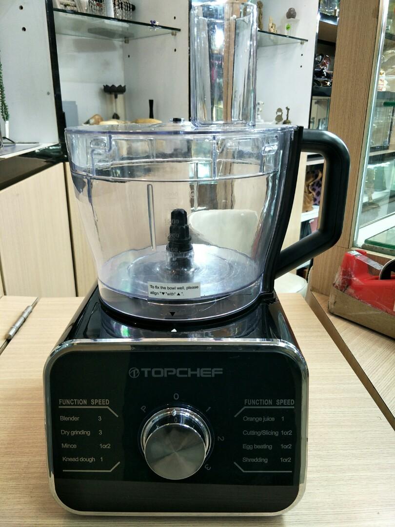 JETOPCHEF Multifunctional Food Processor HGM408, TV & Home Appliances