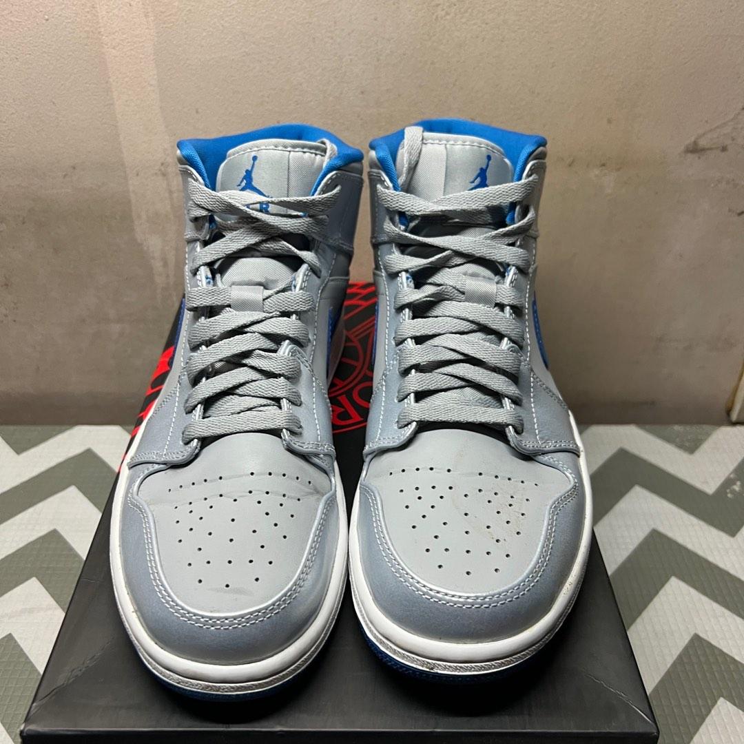 jordan 1 mid wolf grey men