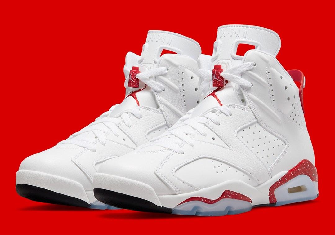 All red jordans 6 hotsell