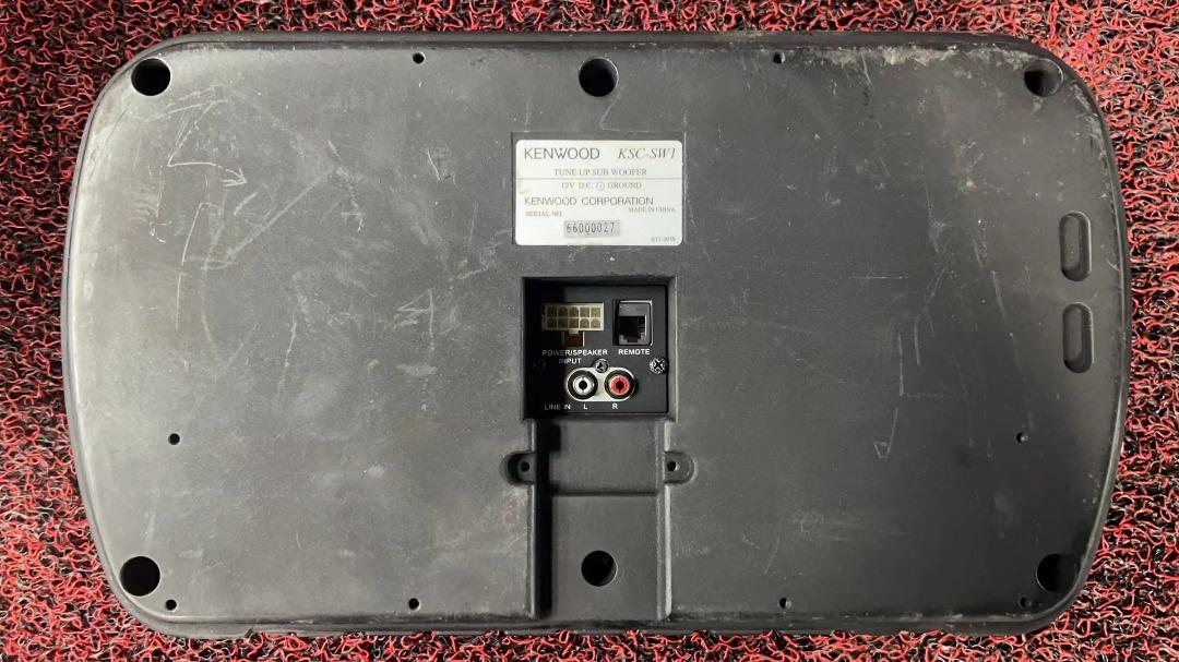 KENWOOD UNDERSEAT SUBWOOFER KSCSW1(NO WARRANTY SABAH DAN SARAWAK