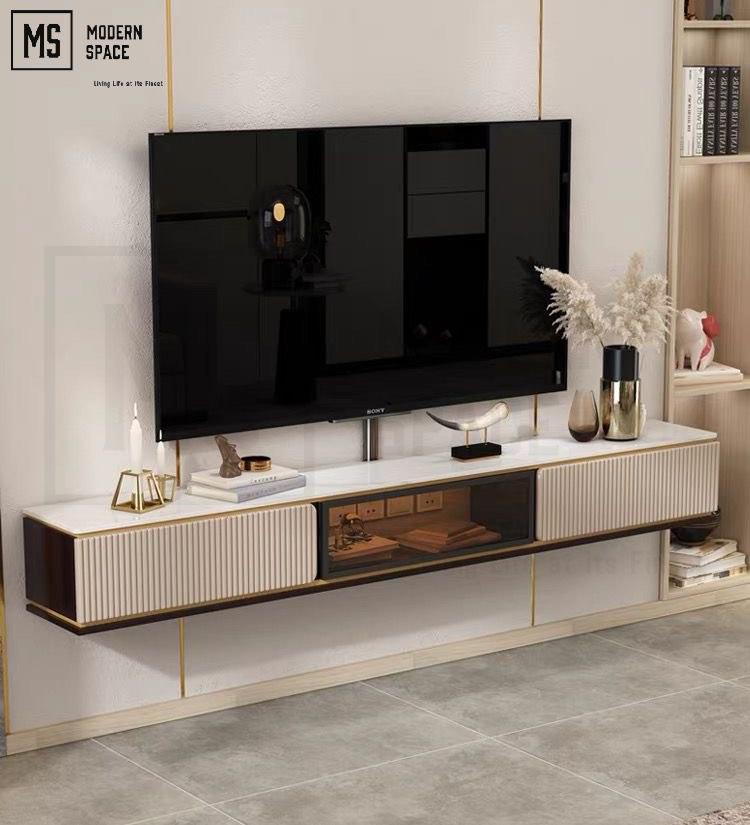KYZON Modern Fluted TV Console / Coffee Table TVC203, Furniture