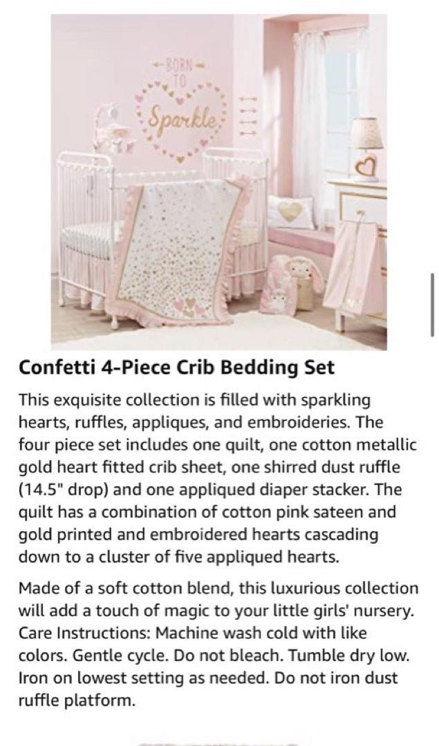 Lambs and ivy cheap pink and gold