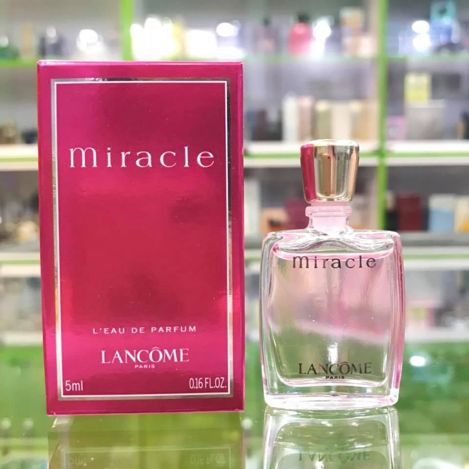 Miracle EDP women splash 5 ml 5ml woman mini perfume Top notes