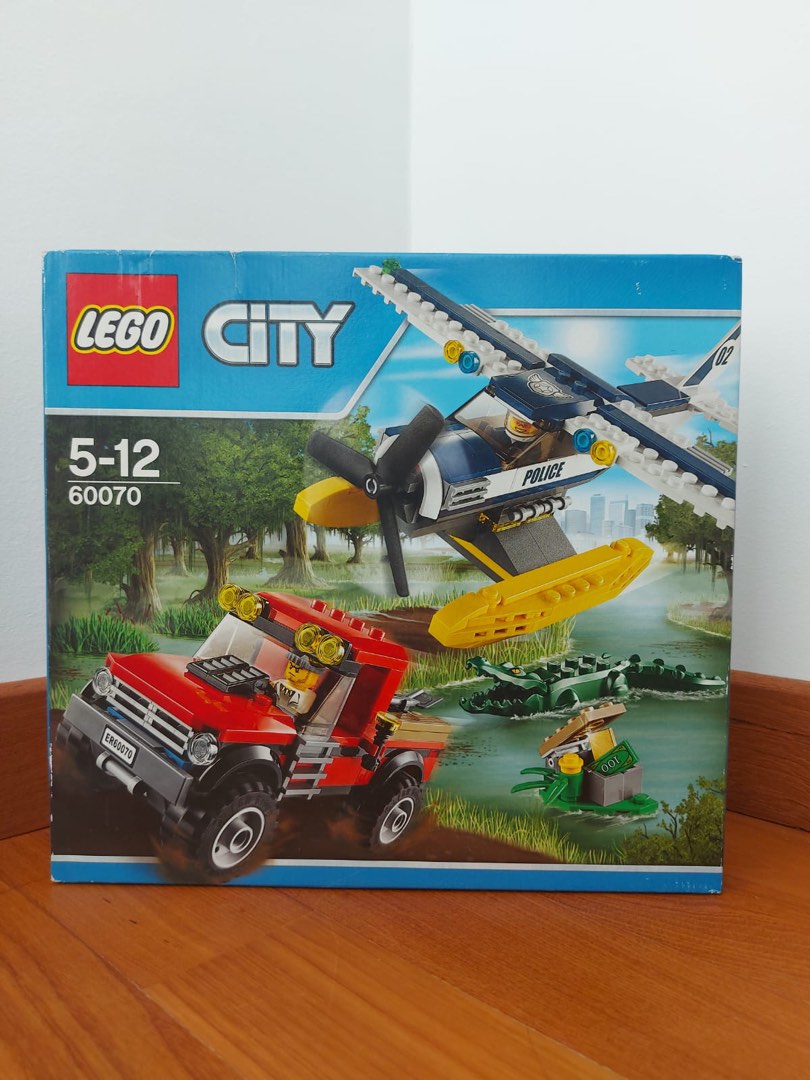 LEGO City Water Plane Chase 60070 Hobbies Toys Toys Games on