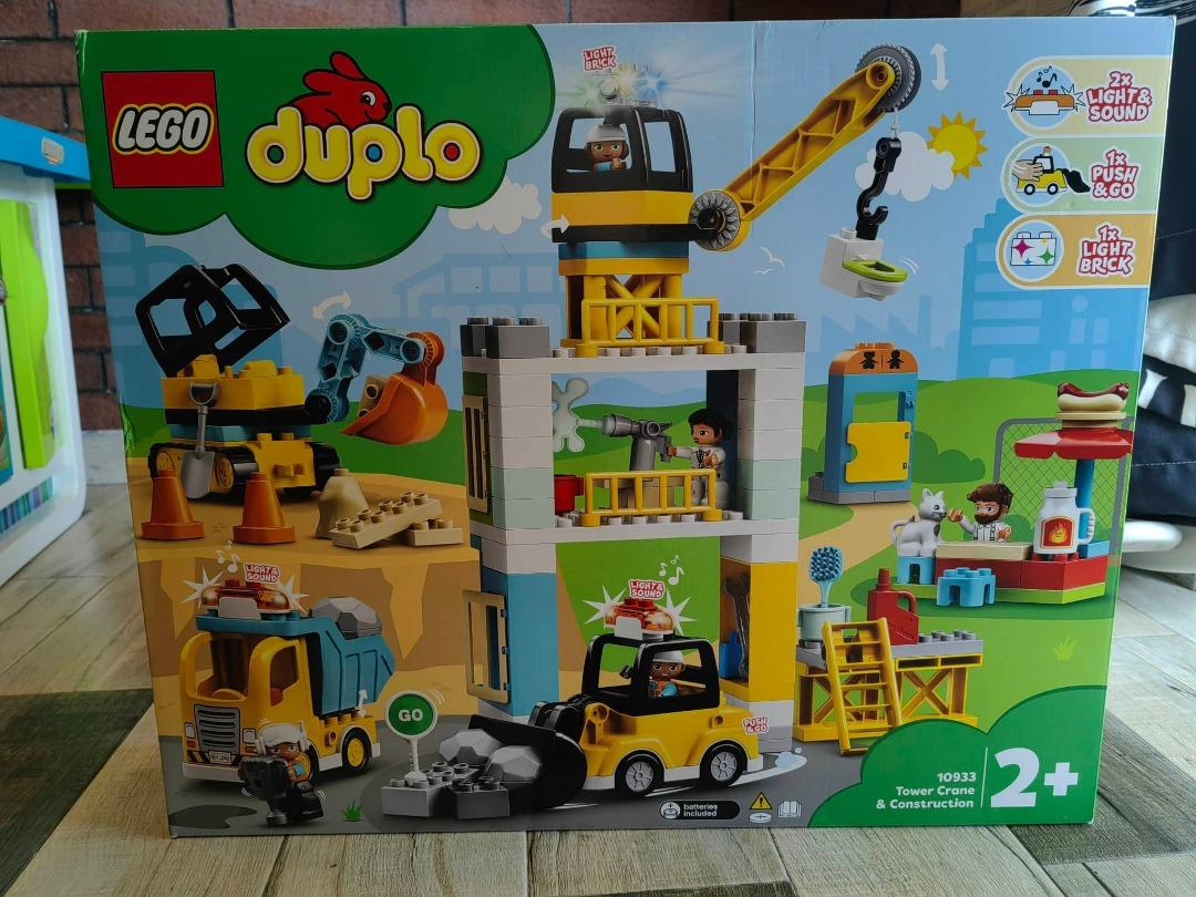 LEGO Duplo Tower Crane Construction 10933 Hobbies Toys