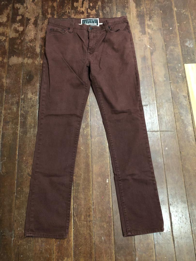 Levis 510 brown on sale
