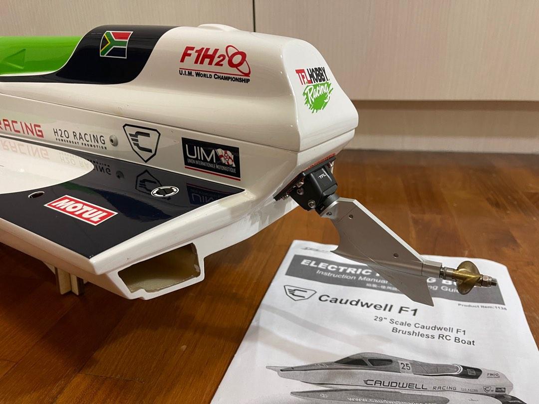 Lightly used RC Boat TFL 1138 Caudwell F1 29'' 750mm RC Racing Boat