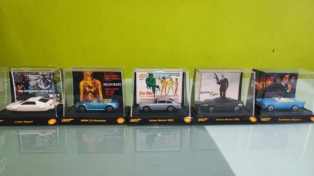 Limited Edition James Bond Car Collection ( Set of 5), Hobbies & Toys