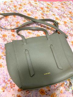 Linjer taupe the Lana bag
