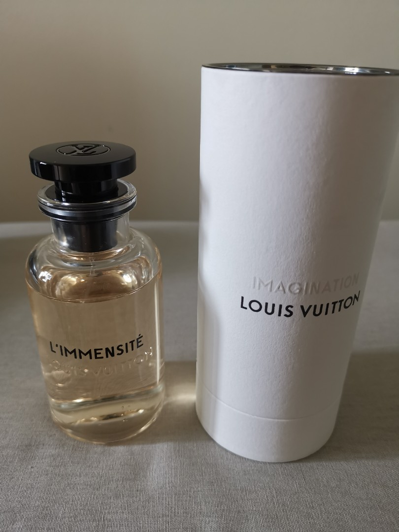 ORIGINAL] AUTHENTIC READY STOCK LOUIS VUITTON L'IMMENSITE EDP 100ML PERFUME  FOR HIM, Beauty & Personal Care, Fragrance & Deodorants on Carousell