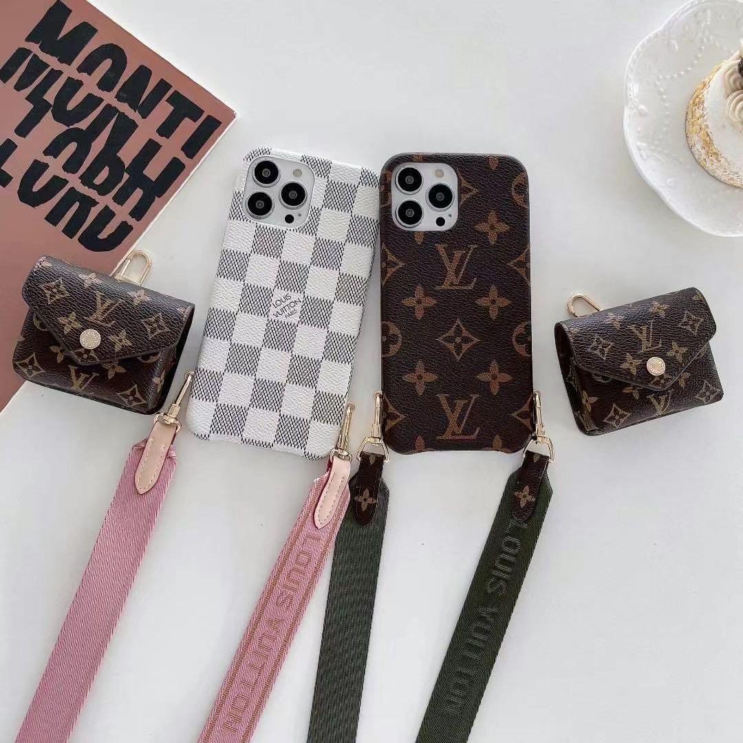 Louis Vuitton Leather 3 in 1 Multi Pochette Phone Case
