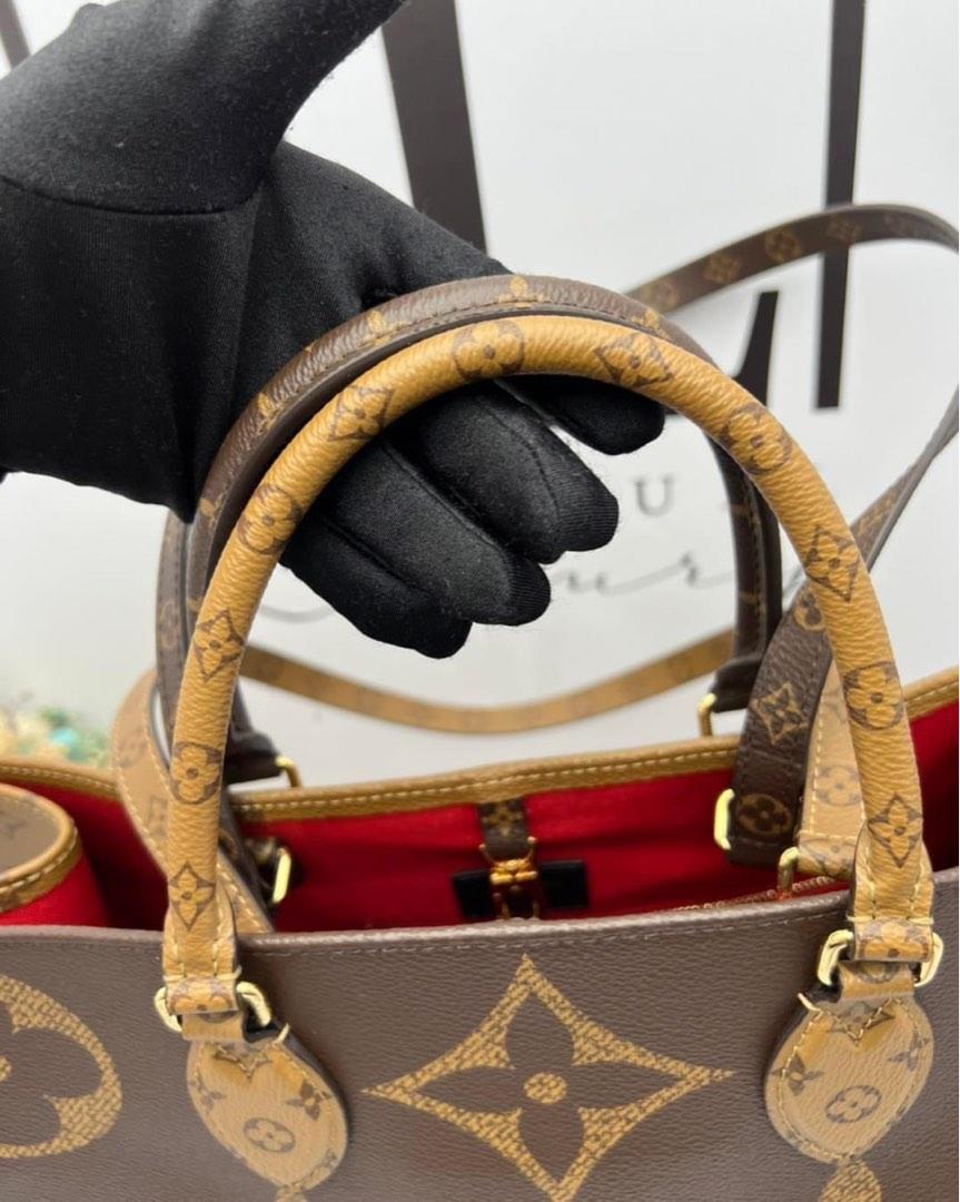 Louis Vuitton Onthego GM Monogram Reverse Bag Luxury Bags