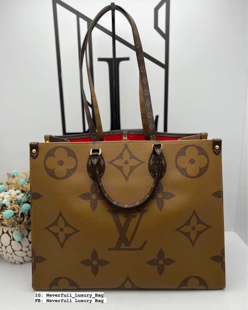 Louis Vuitton Onthego Monogram Reverse Tote GM - Luxury Helsinki