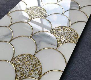 Luxury Tiles Fish Scale Inspired