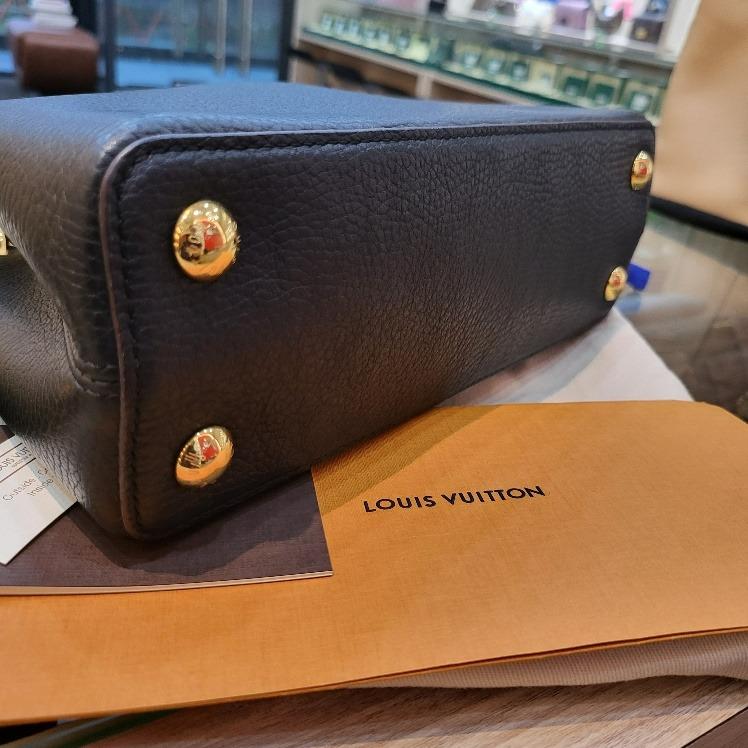 SOLD** LV Capucines BB Black Taurillon leather, Luxury, Bags & Wallets on  Carousell