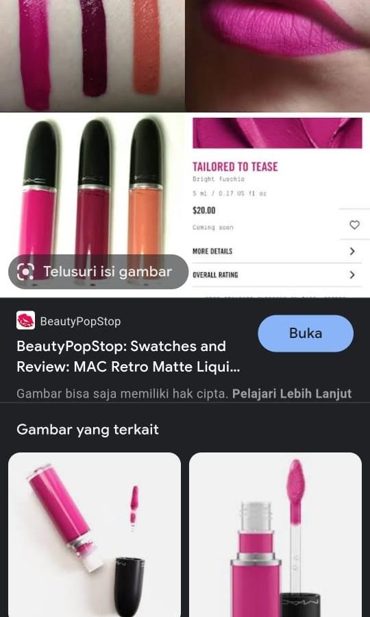 Mac lipstik mac ori, Kesehatan & Kecantikan, Kulit, Sabun ...
