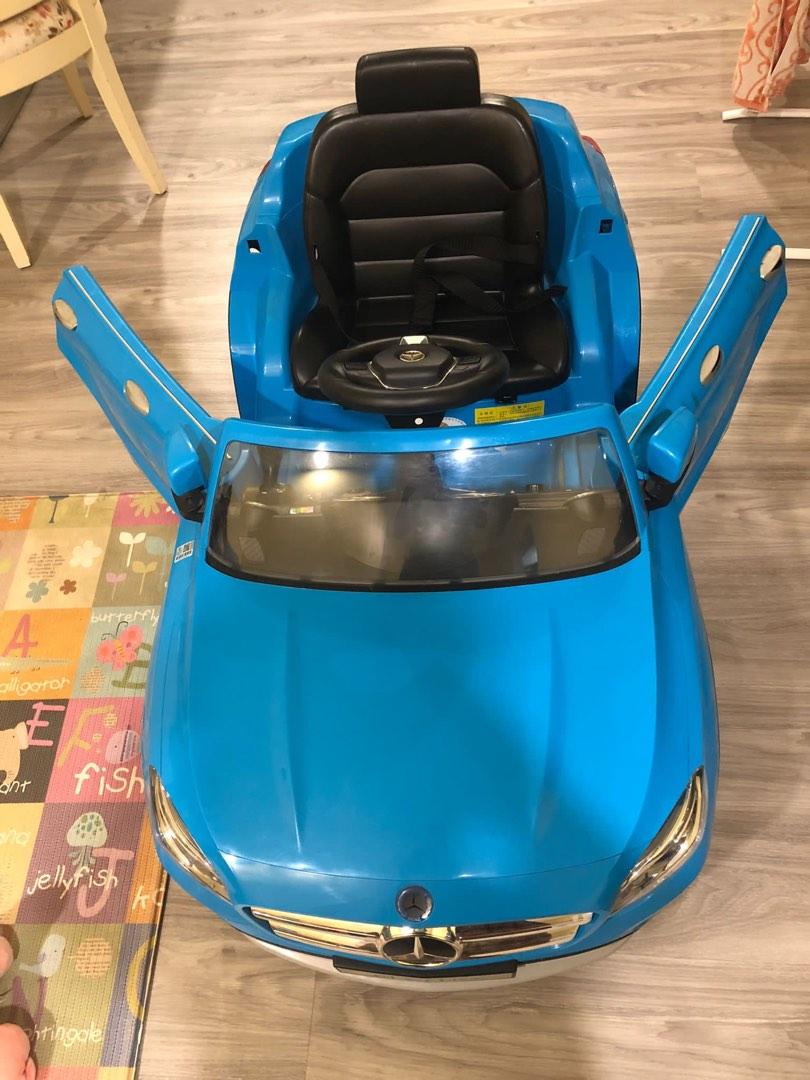 Machine Operated Car (Mercedes) Manual and Remote, Babies & Kids