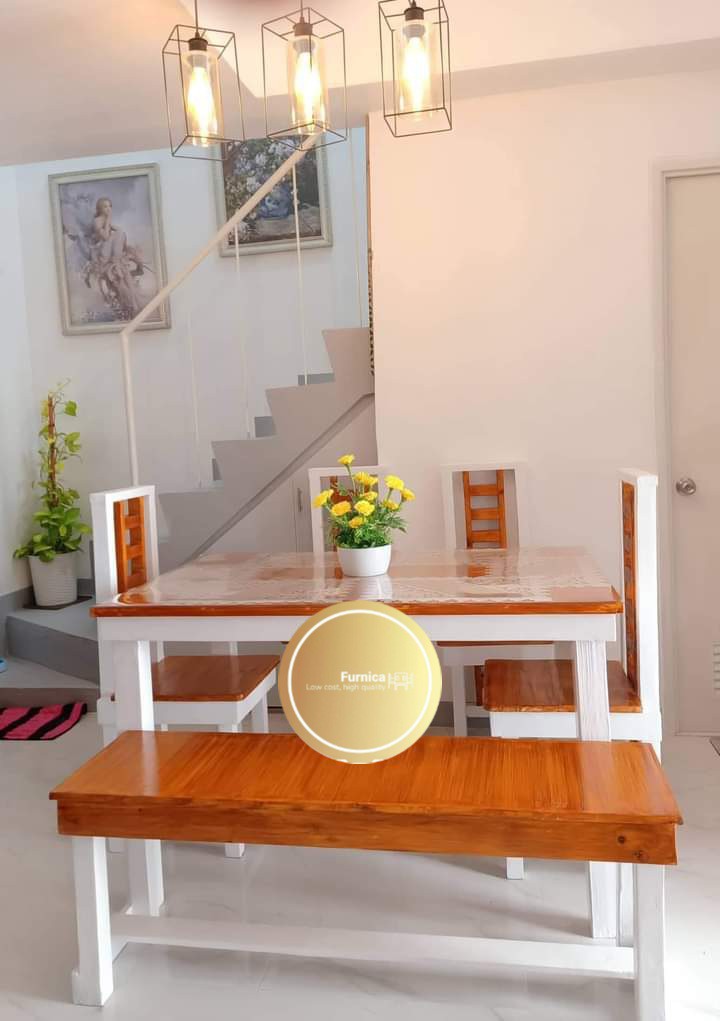 Made to order dining table and chairs, Furniture & Home Living