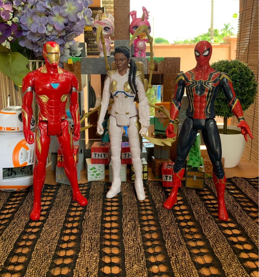 SPIDER-GWEN 12" Inch Marvel PowerFX Spider-man Titan Hero Series Figure NEW MISB 