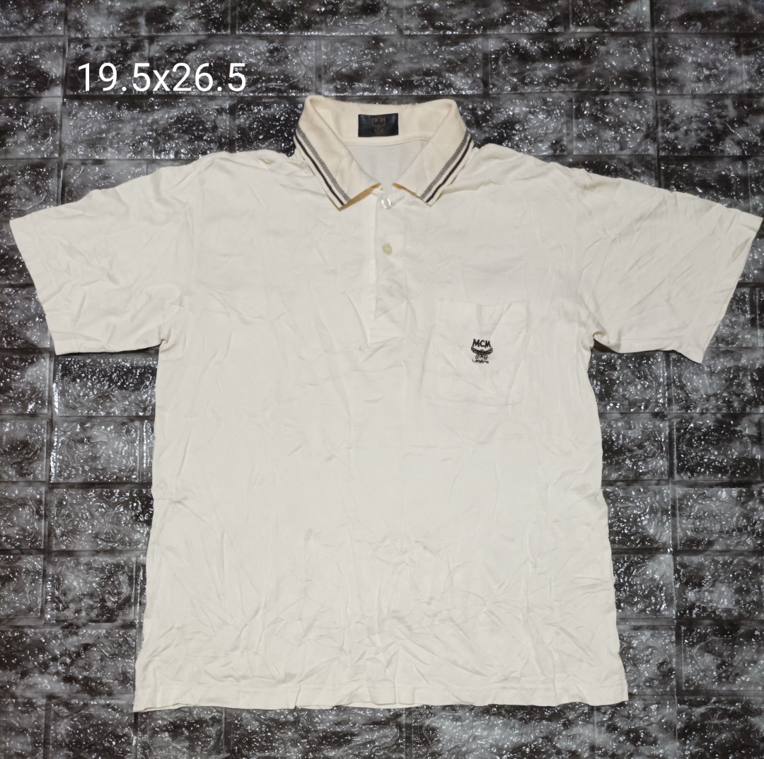 MCM poloshirt, Men's Fashion, Tops & Sets, Tshirts & Polo Shirts on ...