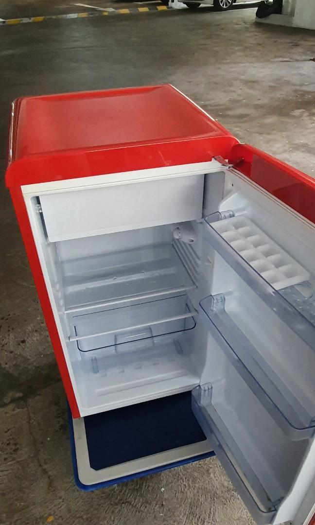Mini Fridge (Red) Cute, TV & Home Appliances, Kitchen Appliances