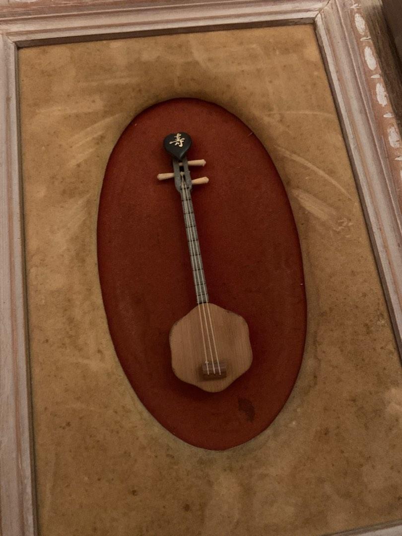 (LF44) Miniature Wall Display: Chinese String Instruments (set of 3 ...