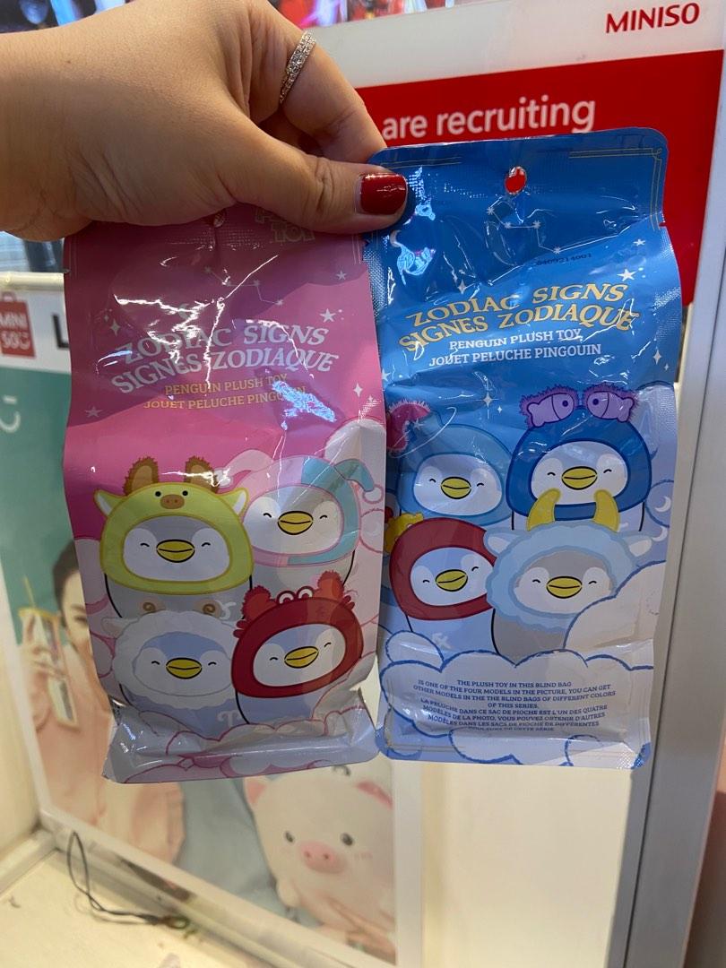 Miniso Zodiac Sign Penguin Plush Toy (Capricorn), Hobbies & Toys, Toys & Games on Carousell