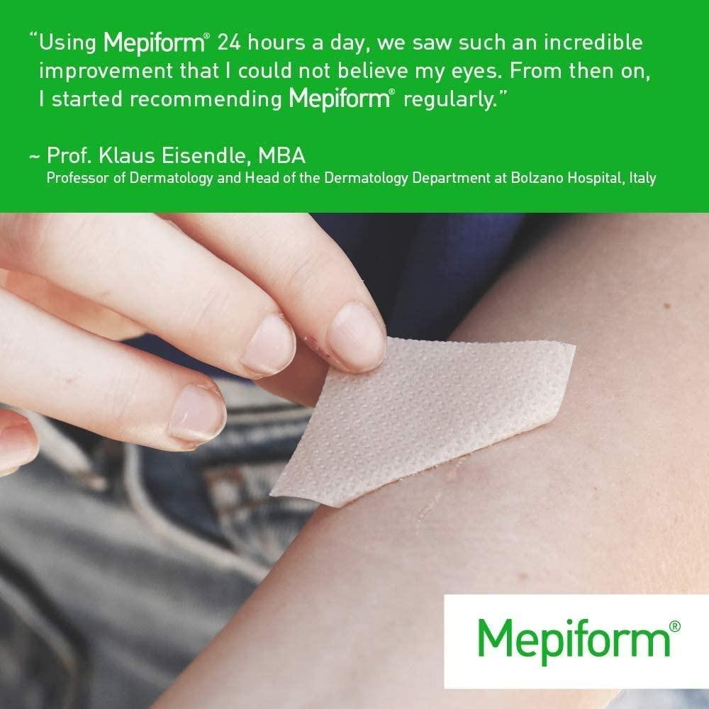 MOLNLYCKE Mepiform Self-Adherent Scar Reduction Care Dressing with Soft ...