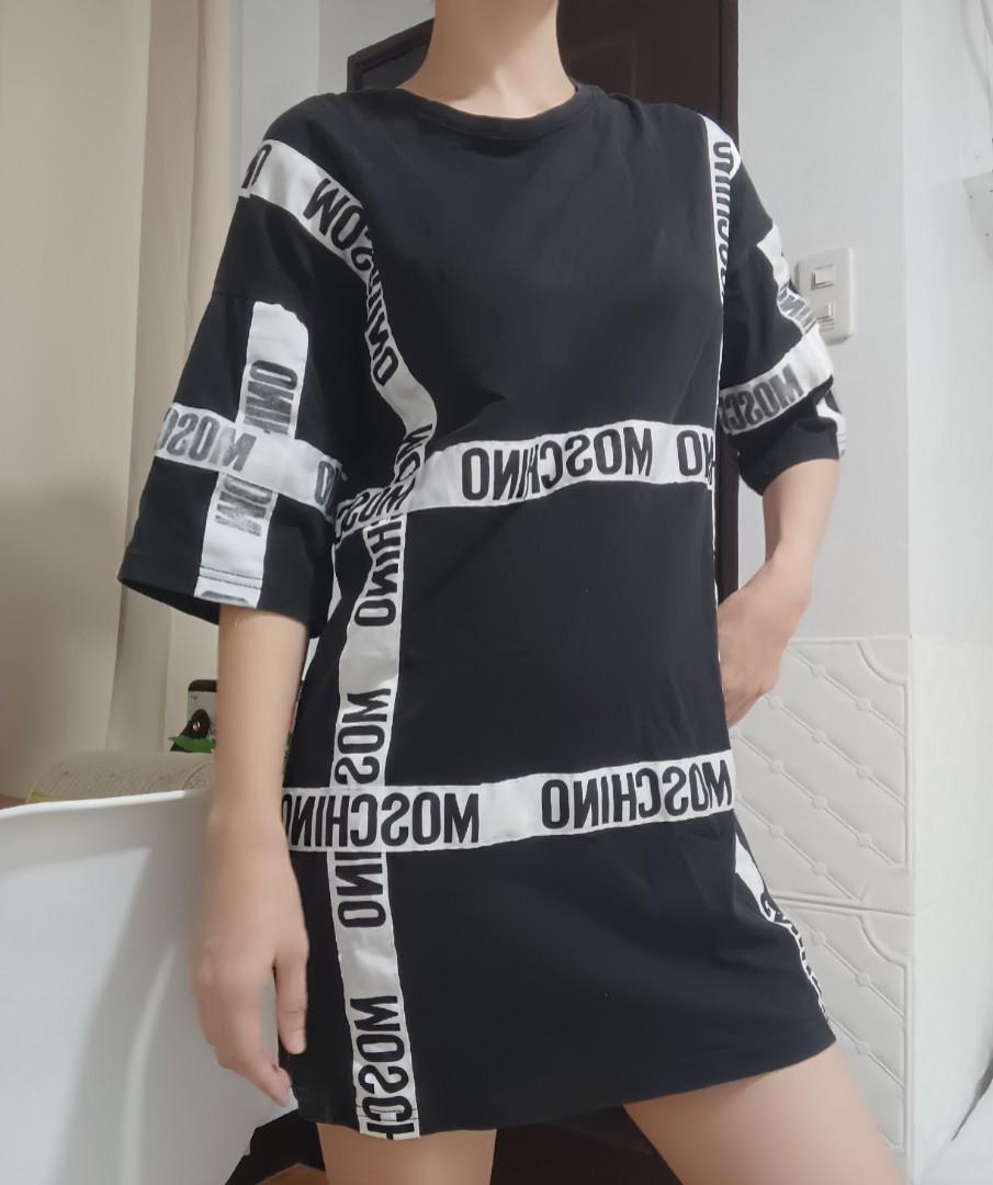 Moschino t 2025 shirt dress replica