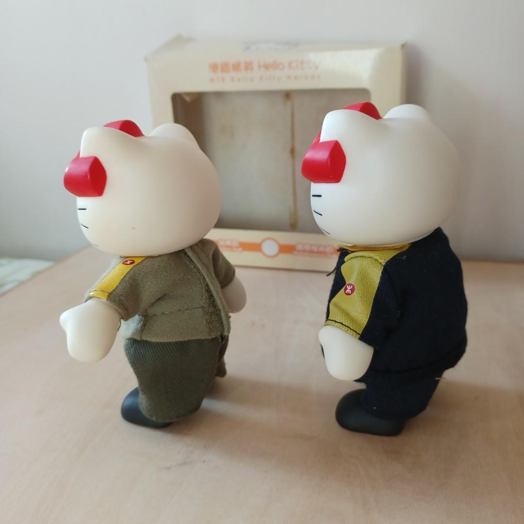 絕版 MTR Hello Kitty Heros 港鐵菁英 公仔 站務員 維修技術員, 興趣及遊戲, 玩具 & 遊戲類 - Carousell