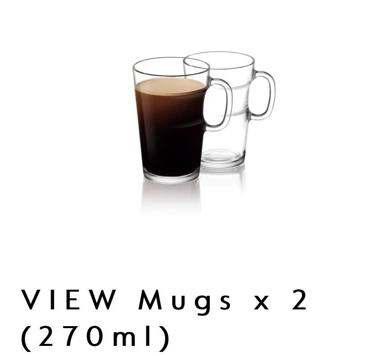 Nespresso View Mug, Furniture & Home Living, Kitchenware & Tableware