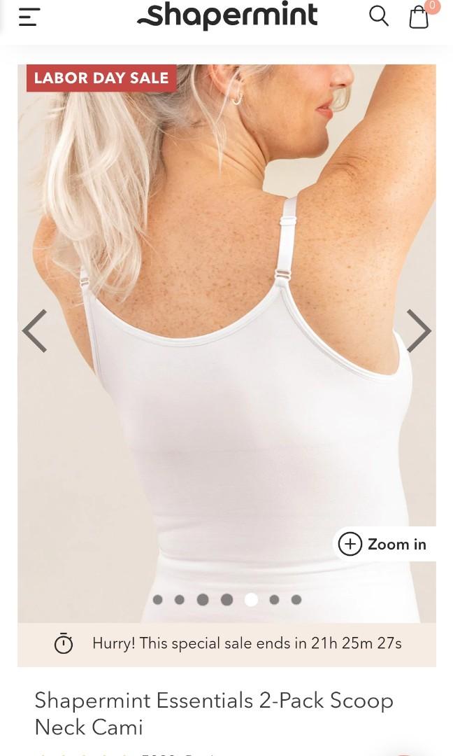 [NEW] SHAPERMINT CAMI (LEFT WHITE)