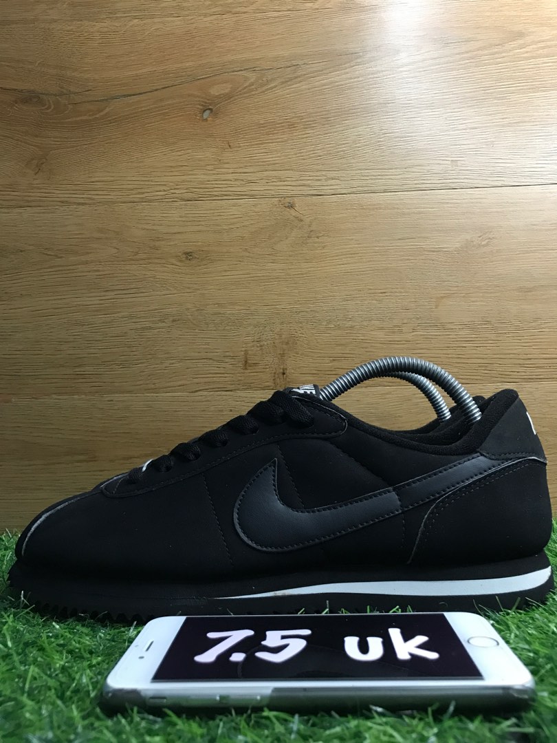 Nike cortez basic 2025 leather 06 black