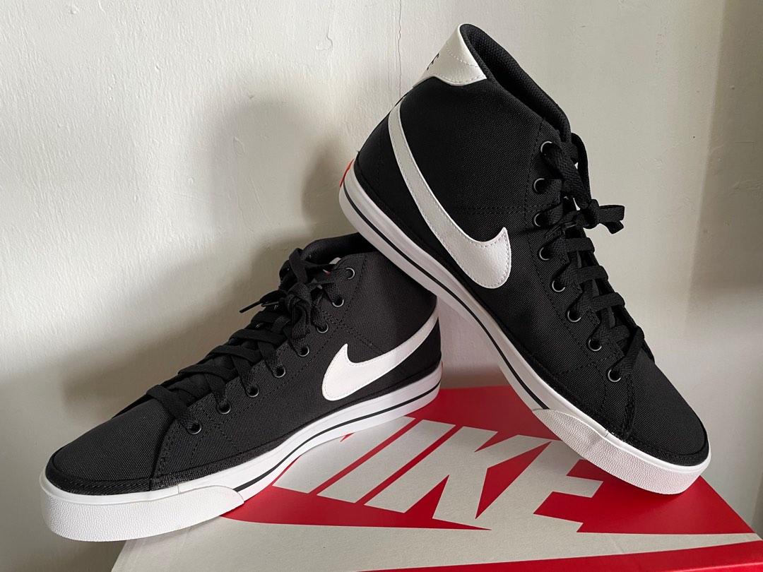 Nike Court Legacy Canvas Mid Men #39 s Fashion Footwear Sneakers on
